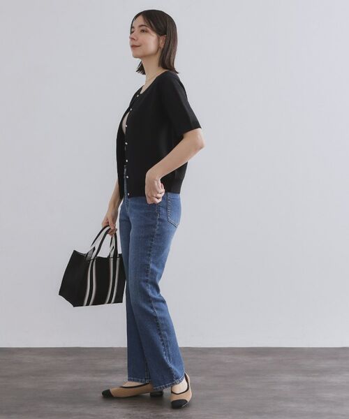 OPAQUE.CLIP / オペーク ドット クリップ カーディガン・ボレロ | ガーダーニットカーディガン【UVケア/洗濯機洗い可】 | 詳細3