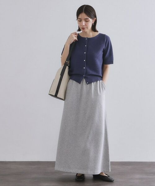 OPAQUE.CLIP / オペーク ドット クリップ カーディガン・ボレロ | ガーダーニットカーディガン【UVケア/洗濯機洗い可】 | 詳細6