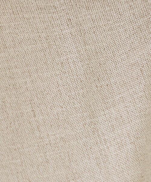 OPAQUE.CLIP / オペーク ドット クリップ ベスト | リネンライクVネックジレ【洗濯機洗い可】 | 詳細8