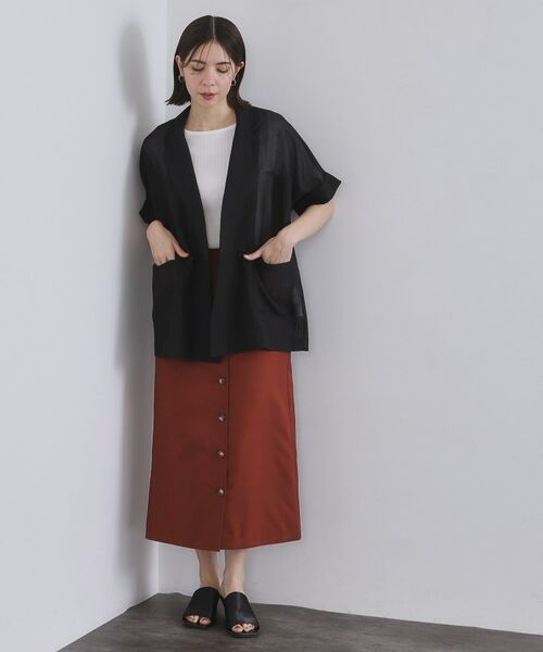 OPAQUE.CLIP / オペーク ドット クリップ テーラードジャケット | メッシュテーラードジャケット【洗濯機洗い可】 | 詳細2