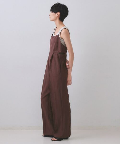 OPAQUE.CLIP / オペーク ドット クリップ サロペット・オールインワン | 《STORY掲載》サイドオープンカットサロペット【洗える】 | 詳細10