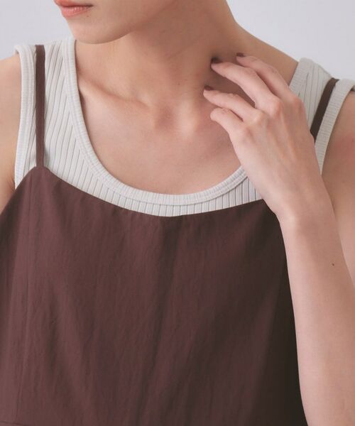 OPAQUE.CLIP / オペーク ドット クリップ サロペット・オールインワン | 《STORY掲載》サイドオープンカットサロペット【洗える】 | 詳細12