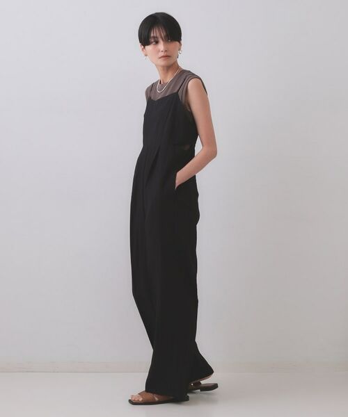 OPAQUE.CLIP / オペーク ドット クリップ サロペット・オールインワン | 《STORY掲載》サイドオープンカットサロペット【洗える】 | 詳細2