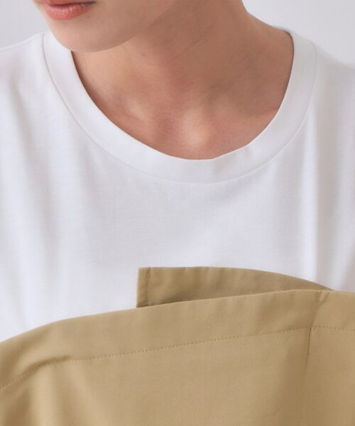 OPAQUE.CLIP / オペーク ドット クリップ ロング・マキシ丈ワンピース | トレンチ風ベアドッキングワンピース【洗濯機洗い可】 | 詳細12