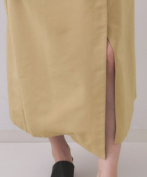 OPAQUE.CLIP / オペーク ドット クリップ ロング・マキシ丈ワンピース | トレンチ風ベアドッキングワンピース【洗濯機洗い可】 | 詳細15