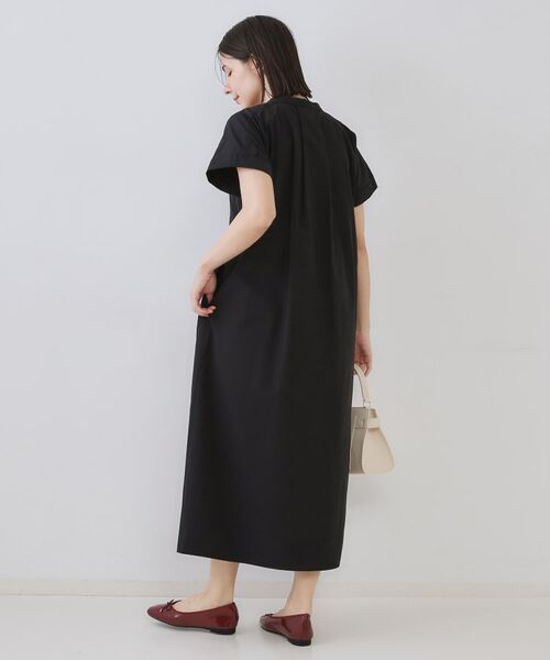 OPAQUE.CLIP / オペーク ドット クリップ ロング・マキシ丈ワンピース | ダブルポケットシャツワンピース【洗濯機洗い可】 | 詳細29