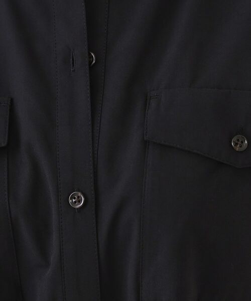 OPAQUE.CLIP / オペーク ドット クリップ ロング・マキシ丈ワンピース | ダブルポケットシャツワンピース【洗濯機洗い可】 | 詳細30