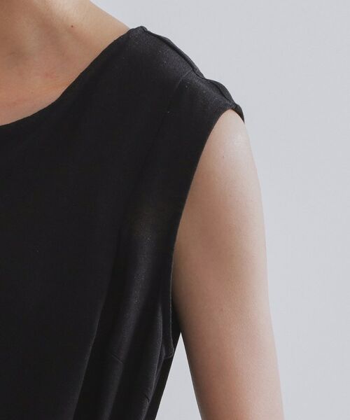 OPAQUE.CLIP / オペーク ドット クリップ サロペット・オールインワン | 《Can Cam掲載》麻混ベルト付きオールインワン【洗濯機洗い可】 | 詳細13