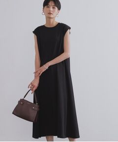 OPAQUE.CLIP / オペーク ドット クリップ ロング・マキシ丈ワンピース | カットソーフレアワンピース【接触冷感/洗濯機洗い可】