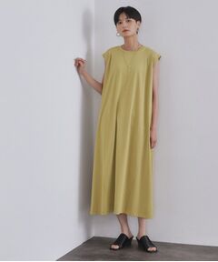 OPAQUE.CLIP / オペーク ドット クリップ ロング・マキシ丈ワンピース | カットソーフレアワンピース【接触冷感/洗濯機洗い可】