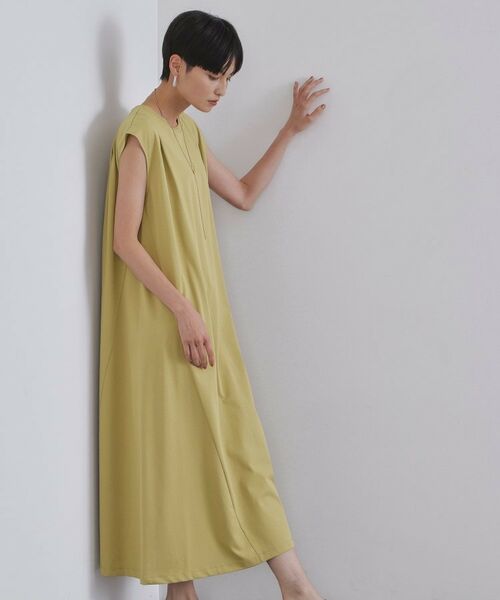 OPAQUE.CLIP / オペーク ドット クリップ ロング・マキシ丈ワンピース | カットソーフレアワンピース【接触冷感/洗濯機洗い可】 | 詳細10