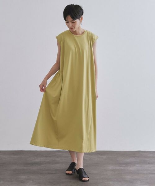 OPAQUE.CLIP / オペーク ドット クリップ ロング・マキシ丈ワンピース | カットソーフレアワンピース【接触冷感/洗濯機洗い可】 | 詳細13