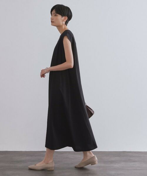 OPAQUE.CLIP / オペーク ドット クリップ ロング・マキシ丈ワンピース | カットソーフレアワンピース【接触冷感/洗濯機洗い可】 | 詳細3