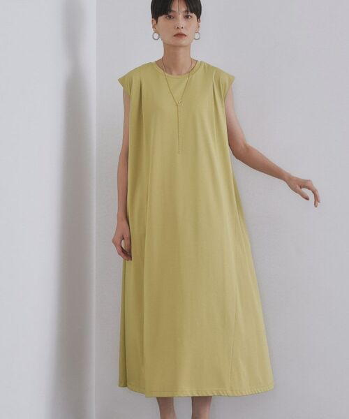 OPAQUE.CLIP / オペーク ドット クリップ ロング・マキシ丈ワンピース | カットソーフレアワンピース【接触冷感/洗濯機洗い可】 | 詳細9