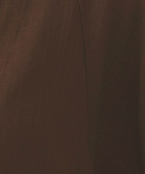 OPAQUE.CLIP / オペーク ドット クリップ ロング・マキシ丈ワンピース | レーヨン麻キーネックワンピース【洗える】 | 詳細8