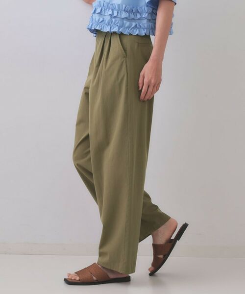 OPAQUE.CLIP / オペーク ドット クリップ パンツ | カーブタックパンツ【洗濯機洗い可】 | 詳細1