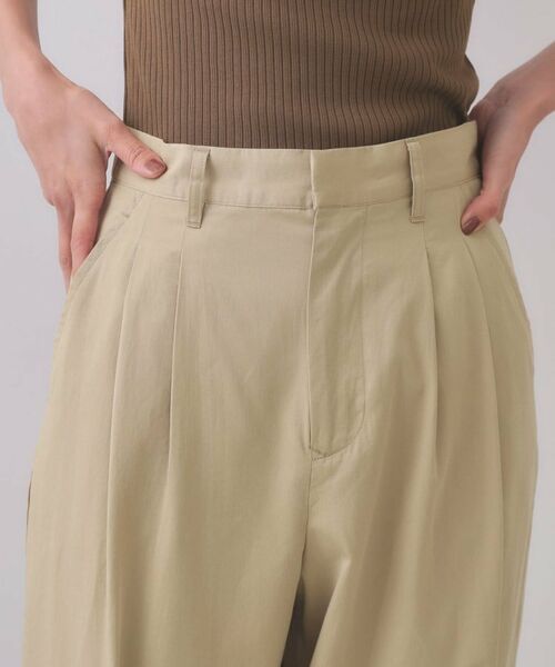 OPAQUE.CLIP / オペーク ドット クリップ パンツ | カーブタックパンツ【洗濯機洗い可】 | 詳細12