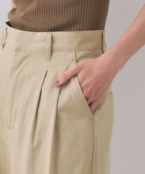 OPAQUE.CLIP / オペーク ドット クリップ パンツ | カーブタックパンツ【洗濯機洗い可】 | 詳細13