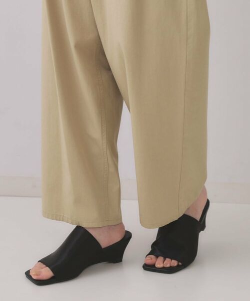 OPAQUE.CLIP / オペーク ドット クリップ パンツ | カーブタックパンツ【洗濯機洗い可】 | 詳細14