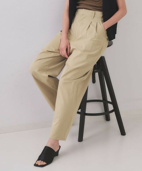 OPAQUE.CLIP / オペーク ドット クリップ パンツ | カーブタックパンツ【洗濯機洗い可】 | 詳細5