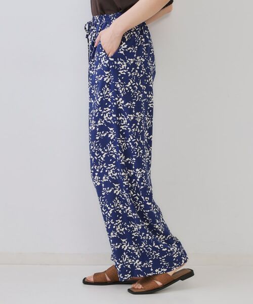 OPAQUE.CLIP / オペーク ドット クリップ パンツ | 幾何柄プリントイージーワイドパンツ/セットアップ対応【洗える】 | 詳細10