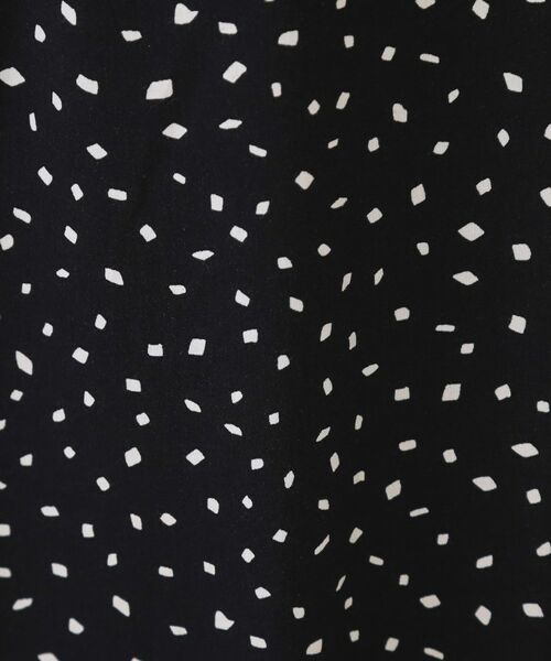 OPAQUE.CLIP / オペーク ドット クリップ パンツ | 幾何柄プリントイージーワイドパンツ/セットアップ対応【洗える】 | 詳細4