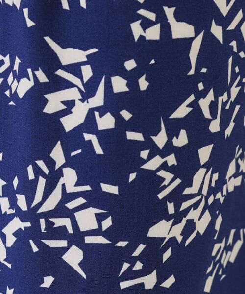 OPAQUE.CLIP / オペーク ドット クリップ パンツ | 幾何柄プリントイージーワイドパンツ/セットアップ対応【洗える】 | 詳細8