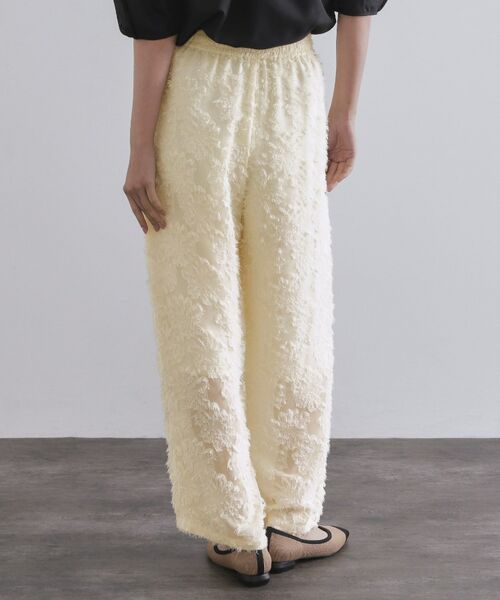 OPAQUE.CLIP / オペーク ドット クリップ パンツ | フリンジジャカードイージーパンツ【洗濯機洗い可】 | 詳細11