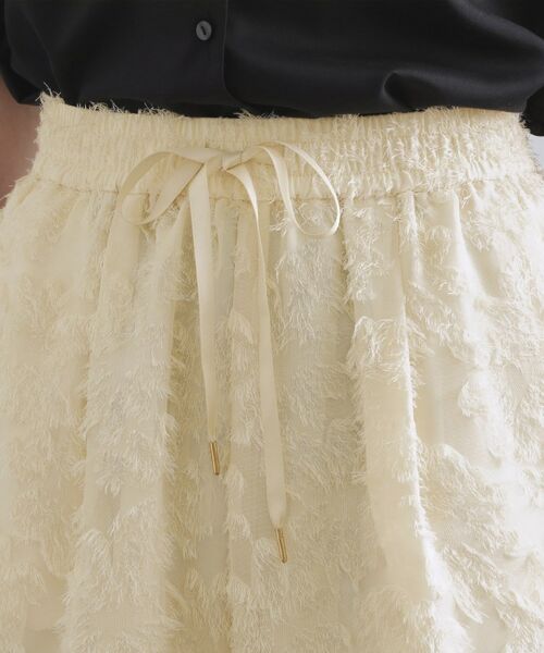 OPAQUE.CLIP / オペーク ドット クリップ パンツ | フリンジジャカードイージーパンツ【洗濯機洗い可】 | 詳細12