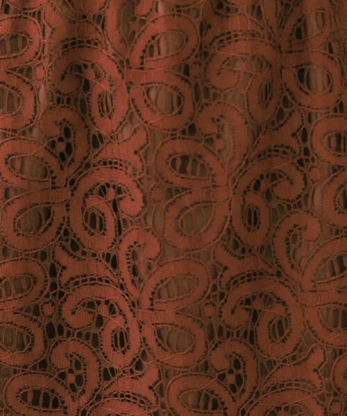 OPAQUE.CLIP / オペーク ドット クリップ ロング・マキシ丈スカート | 《美人百花掲載》レースイージーナロースカート【洗濯機洗い可】 | 詳細8