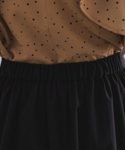 OPAQUE.CLIP / オペーク ドット クリップ ロング・マキシ丈スカート | コットンライクフレアスカート【洗濯機洗い可】 | 詳細13