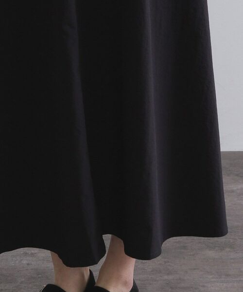 OPAQUE.CLIP / オペーク ドット クリップ ロング・マキシ丈スカート | コットンライクフレアスカート【洗濯機洗い可】 | 詳細15