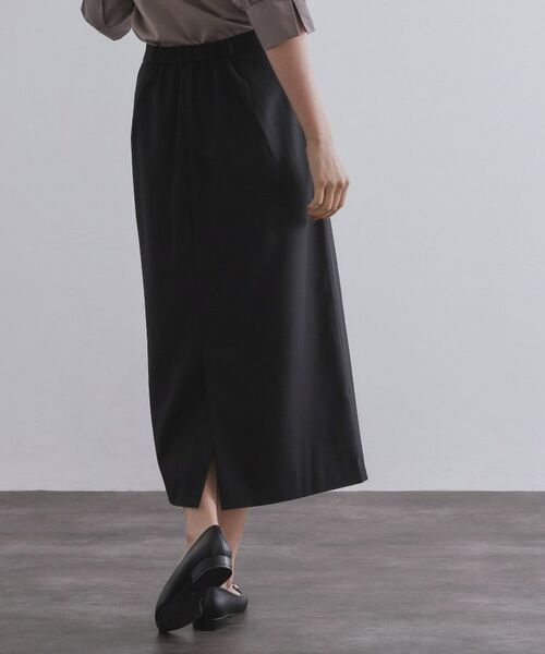 OPAQUE.CLIP / オペーク ドット クリップ ロング・マキシ丈スカート | ポケットデザインナロースカート【洗濯機洗い可】 | 詳細1