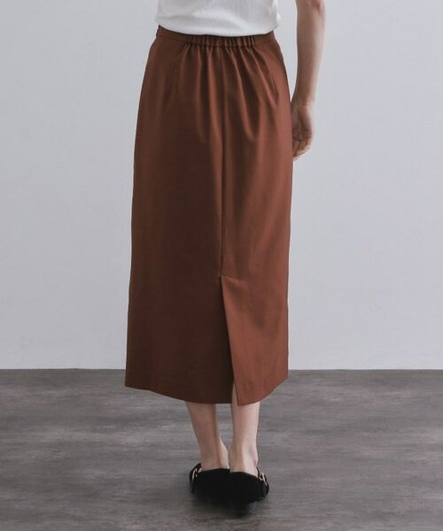 OPAQUE.CLIP / オペーク ドット クリップ ロング・マキシ丈スカート | ポケットデザインナロースカート【洗濯機洗い可】 | 詳細11