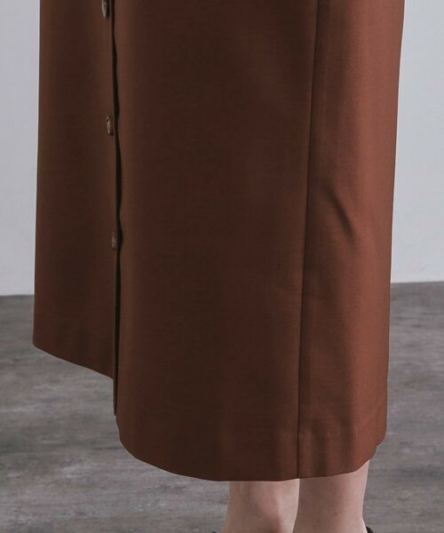 OPAQUE.CLIP / オペーク ドット クリップ ロング・マキシ丈スカート | ポケットデザインナロースカート【洗濯機洗い可】 | 詳細16