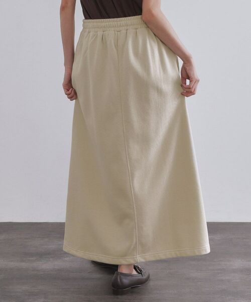 OPAQUE.CLIP / オペーク ドット クリップ ロング・マキシ丈スカート | ラメスウェットイージーロングスカート【洗濯機洗い可】 | 詳細11