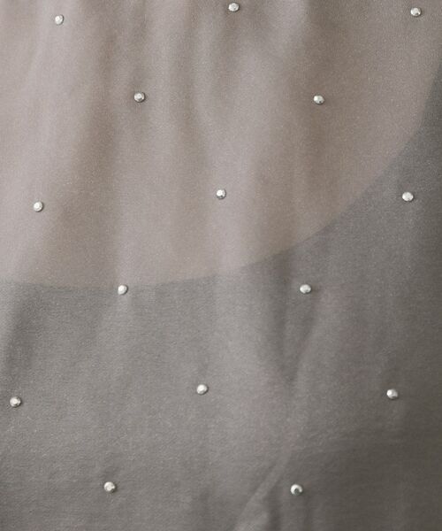 OPAQUE.CLIP / オペーク ドット クリップ シャツ・ブラウス | シアービジューブラウス【手洗い可】 | 詳細8