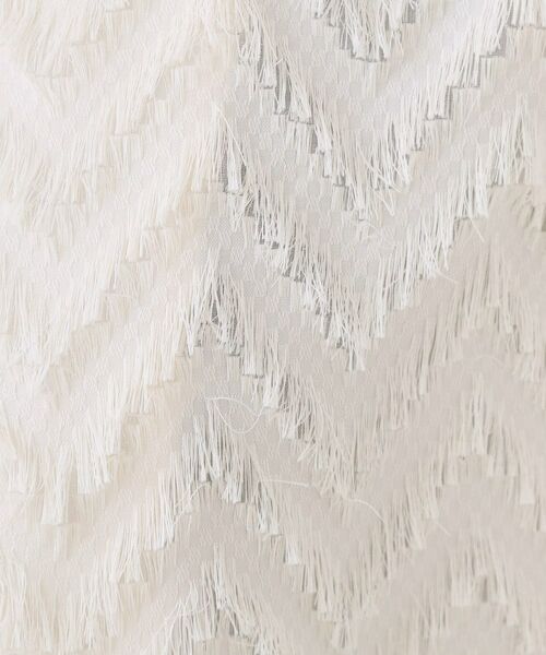 OPAQUE.CLIP / オペーク ドット クリップ ベスト | フリンジジャカードベスト【洗濯機洗い可】 | 詳細9