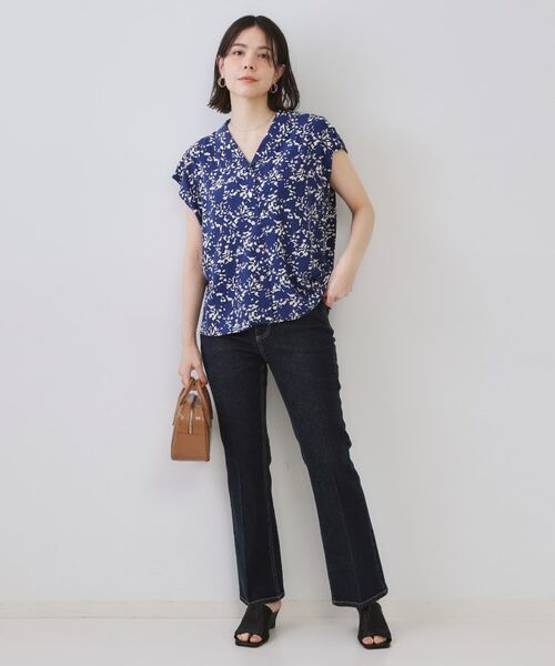 OPAQUE.CLIP / オペーク ドット クリップ シャツ・ブラウス | 幾何柄プリントシャツ/セットアップ対応【洗える】 | 詳細10