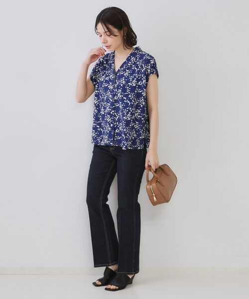 OPAQUE.CLIP / オペーク ドット クリップ シャツ・ブラウス | 幾何柄プリントシャツ/セットアップ対応【洗える】 | 詳細11