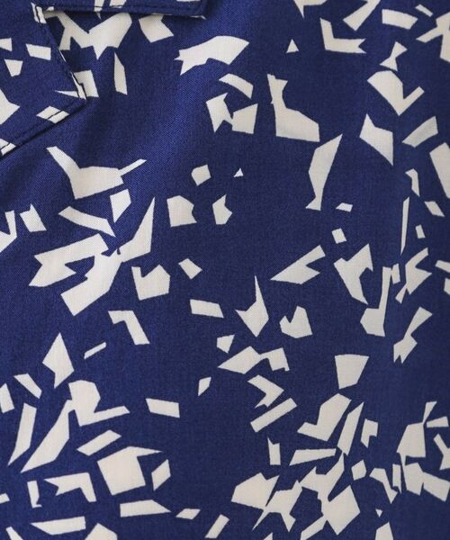 OPAQUE.CLIP / オペーク ドット クリップ シャツ・ブラウス | 幾何柄プリントシャツ/セットアップ対応【洗える】 | 詳細12