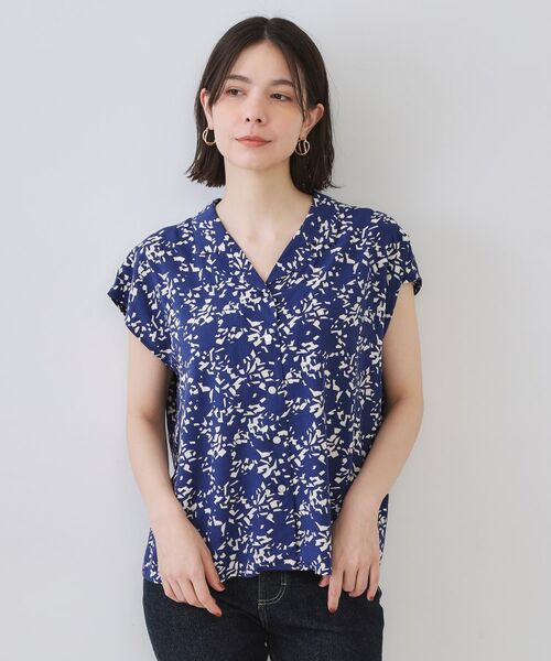 OPAQUE.CLIP / オペーク ドット クリップ シャツ・ブラウス | 幾何柄プリントシャツ/セットアップ対応【洗える】 | 詳細13