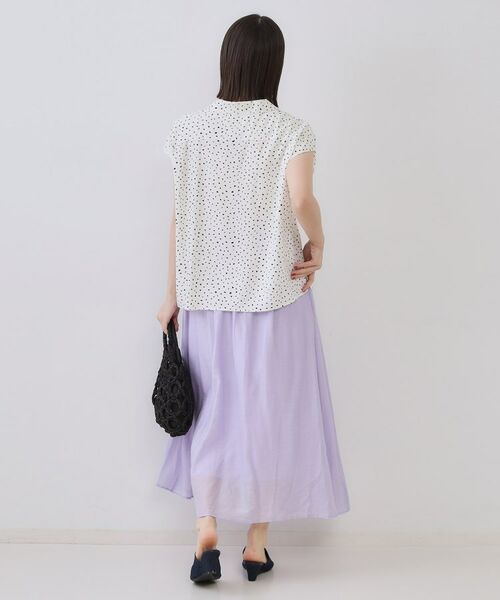 OPAQUE.CLIP / オペーク ドット クリップ シャツ・ブラウス | 幾何柄プリントシャツ/セットアップ対応【洗える】 | 詳細3