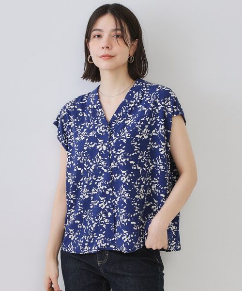 OPAQUE.CLIP / オペーク ドット クリップ シャツ・ブラウス | 幾何柄プリントシャツ/セットアップ対応【洗える】 | 詳細9