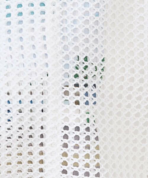 OPAQUE.CLIP / オペーク ドット クリップ シャツ・ブラウス | メッシュ開襟シャツ【洗濯機洗い可】 | 詳細4