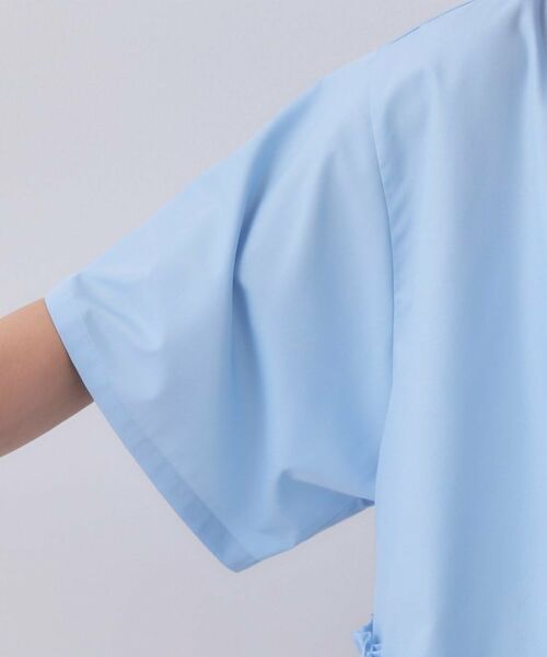 OPAQUE.CLIP / オペーク ドット クリップ シャツ・ブラウス | 裾フリルシャツ【洗濯機洗い可】 | 詳細17