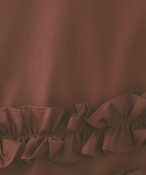 OPAQUE.CLIP / オペーク ドット クリップ シャツ・ブラウス | 裾フリルシャツ【洗濯機洗い可】 | 詳細8