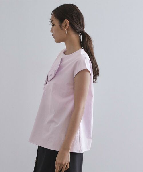 OPAQUE.CLIP / オペーク ドット クリップ シャツ・ブラウス | リボンモチーフブラウス【洗濯機洗い可】 | 詳細14