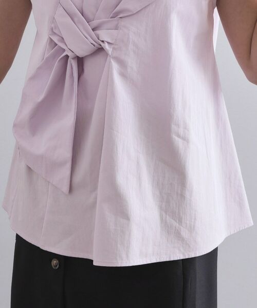OPAQUE.CLIP / オペーク ドット クリップ シャツ・ブラウス | リボンモチーフブラウス【洗濯機洗い可】 | 詳細19
