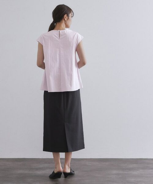 OPAQUE.CLIP / オペーク ドット クリップ シャツ・ブラウス | リボンモチーフブラウス【洗濯機洗い可】 | 詳細20